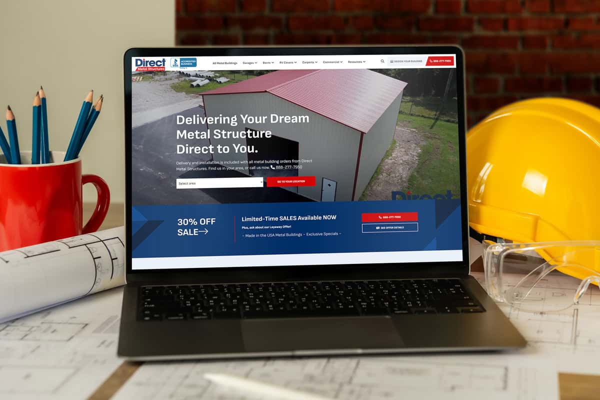 Direct metal structures feature image